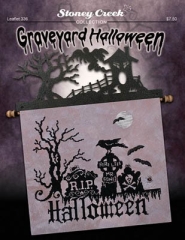 Stickvorlage Stoney Creek Collection - Graveyard Halloween
