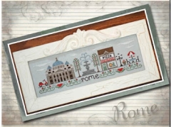 Stickvorlage Country Cottage Needleworks - Afternoon In Rome