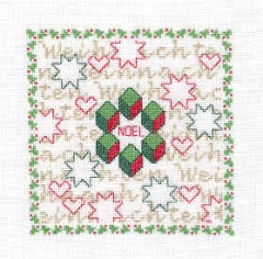 Stickvorlage Gisela Süskind Weihnachten 2016