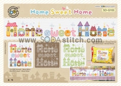 Stickvorlage Soda Stitch - Home Sweet Home