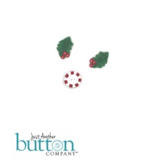Just Another Button Company - Buttons Merry Christmas Pillow