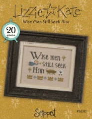 Stickvorlage Lizzie Kate - Wise Men Still Seek Him