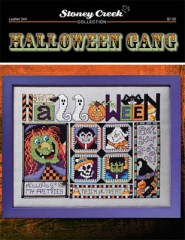 Stickvorlage Stoney Creek Collection - Halloween Gang