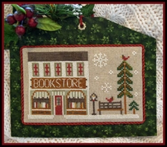 Stickvorlage Little House Needleworks - Hometown Holiday - Bookstore