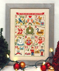 Stickvorlage Tiny Modernist Inc - Twelve Days Of Christmas