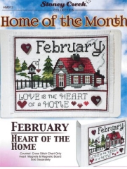Stickvorlage Stoney Creek Collection - Home Of The Month February
