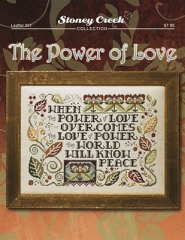 Stickvorlage Stoney Creek Collection - The Power of Love