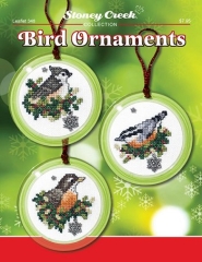 Stickvorlage Stoney Creek Collection - Bird Ornaments