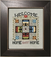 Stickvorlage Stoney Creek Collection - Quilted With Love Welcome