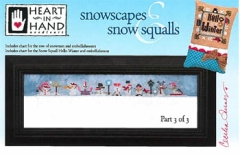 Stickvorlage Heart In Hand Needleart - Snowscapes & Snow Squalls 3 (w/emb)