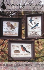 Stickvorlage Heartstring Samplery - Bird Collection Part IV