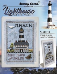 Stickvorlage Stoney Creek Collection - Lighthouse Of The Month March