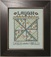 Stickvorlage Stoney Creek Collection - Quilted With Love Laugh