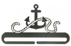 Dekobügel / Aufhängung Breite 15 cm Maritim, schwarz, 1-teilig
