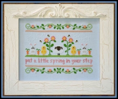 Country Cottage Needleworks - Spring In Your Step