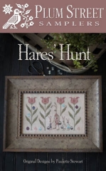 Stickvorlage Plum Street Samplers - Hares Hunt