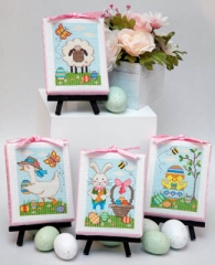 Stickvorlage Tiny Modernist Inc - Easter Cuties
