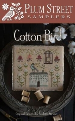Stickvorlage Plum Street Samplers - Cotton Bird