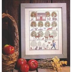 Prairie Schooler - Johnny Appleseed (Stickvorlage)