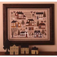 Prairie Schooler - Village Sampler (Stickvorlage)
