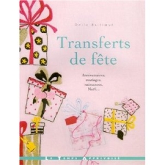 Transferts de fête - französisches Stickbuch (Aufbügelmuster)