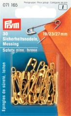 Prym 071165 Sicherheitsnadeln goldfarbig (30 Stück)