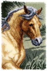 Knüpfteppich Vervaco - Pferd 45x70 cm