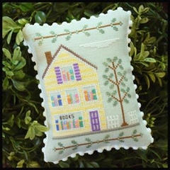 Stickvorlage Country Cottage Needleworks - Main Street - Bookstore