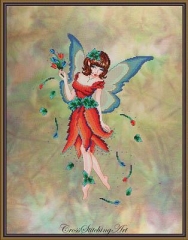 Stickvorlage Cross Stitching Art - Anneke The Tulip Fairy