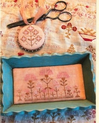 Stickvorlage Stacy Nash Primitives - Snippets Of Mary Barres Sampler Small Sewing Tray & Pin Disk