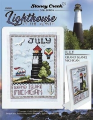 Stickvorlage Stoney Creek Collection - Lighthouse Of The Month July
