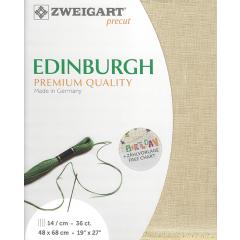 Zweigart Edinburgh Leinen 35ct - Farbe 233 hellbeige (Precut 48x68 cm)
