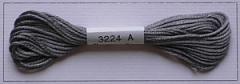 Soie dAlger Seidenstickgarn - Farbe 3224 grau