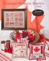 Stickvorlage Jeannette Douglas Designs - Canadian Patriotic Snippets 5 & 6