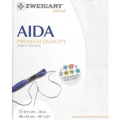 Zweigart Aida 16ct - Farbe 11 irisée (Precut 48x53 cm)