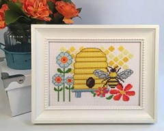 Stickvorlage Tiny Modernist Inc - Busy As A Bee