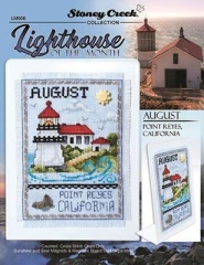 Stickvorlage Stoney Creek Collection - Lighthouse Of The Month August