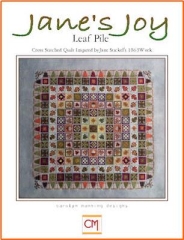 Stickvorlage CM Designs - Leaf Pile (Jane's Joy Collection)