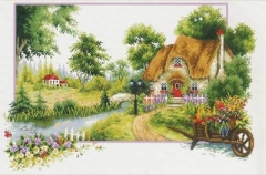 Stickpackung Needleart World - Summer Cottage