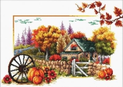 Stickpackung Needleart World - Autumn Farm