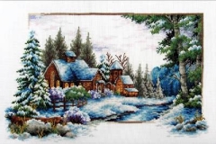 Stickpackung Needleart World - Winter Snow