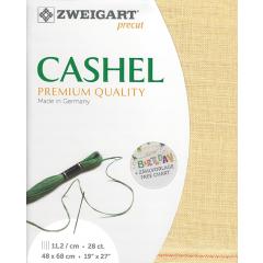Zweigart Cashel Leinen 28ct - Farbe 322 sand (Precut 48x68 cm)