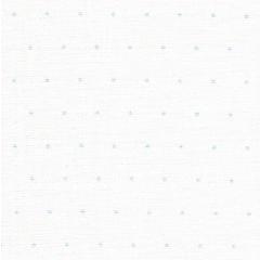 Zweigart Cashel Meterware 28ct - Farbe 1129 Mini Dots weiß-grau