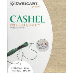 Zweigart Cashel Precut 28ct - 48x68 cm Farbe 309 flachs