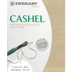 Zweigart Cashel Leinen 28ct - Farbe 309 flachs (Precut 48x68 cm)