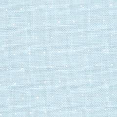 Zweigart Cashel Meterware 28ct - Farbe 5469 Mini Dots blau-weiß