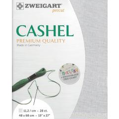 Zweigart Cashel Precut 28ct - 48x68 cm Farbe 705 grau