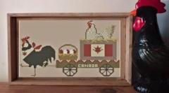 Stickvorlage Twin Peak Primitives - Coop Parade Series Canada