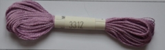 Soie d'Alger Seidenstickgarn - Farbe 3312 violett / lila extra