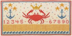 Stickvorlage Artful Offerings King Crab Sampler
